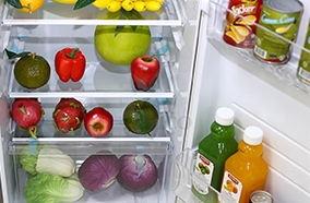 Linh hoạt chuyển đổi từ hộc thực phẩm sang ngăn tủ lạnh