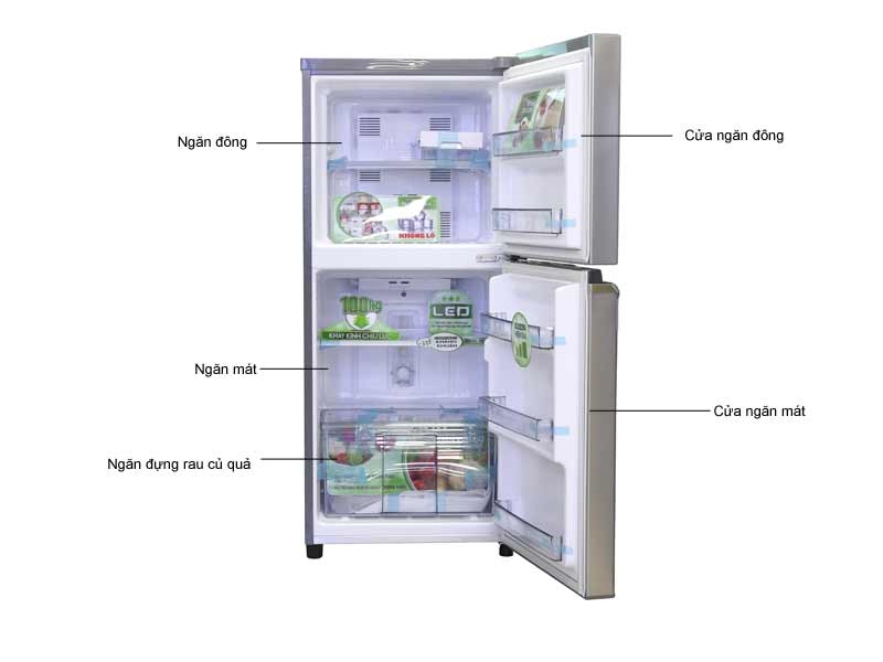 Tủ lạnh Panasonic NRBA178PSVN -152lit