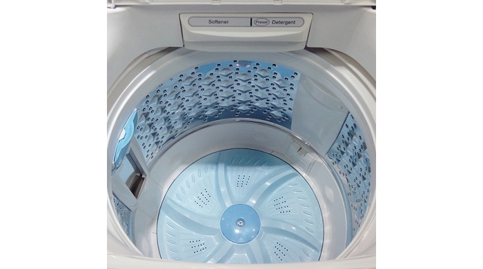 Máy giặt Toshiba DC1000CV 9KG, Inverter xám bạc lồng đứng