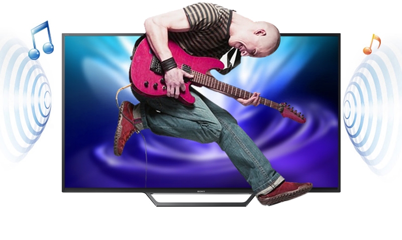 Internet Tivi Sony 49 inch KDL-49W660E - Âm thanh trung thực Internet Tivi Sony 49 inch KDL-49W660E - Âm thanh trung thực