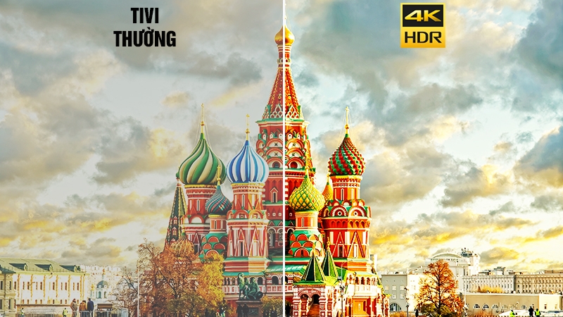 Chuẩn HDR tích hợp trên tivi Chuẩn HDR tích hợp trên tivi