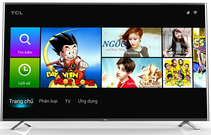 Smart Tivi TCL 50 inch L50C1-UF - Giao diện Android trên tivi Smart Tivi TCL 50 inch L50C1-UF - Giao diện Android trên tivi