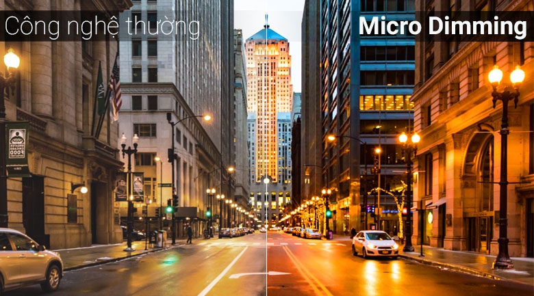 Công nghệ Micro Dimming trên Android Tivi TCL 49 inch 49S6500
