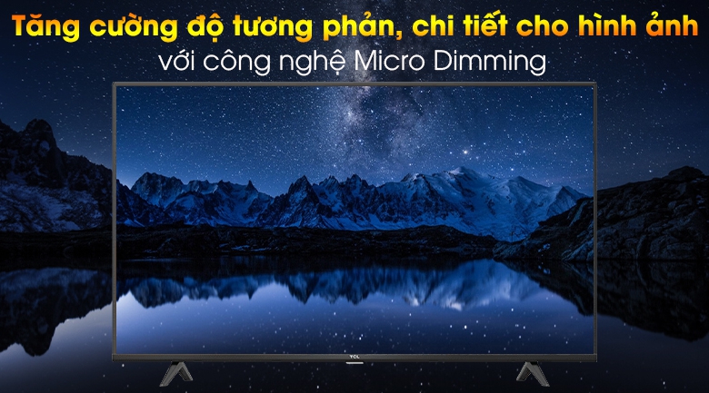 Android Tivi TCL 4K 43 inch 43P615 - Micro Dimming