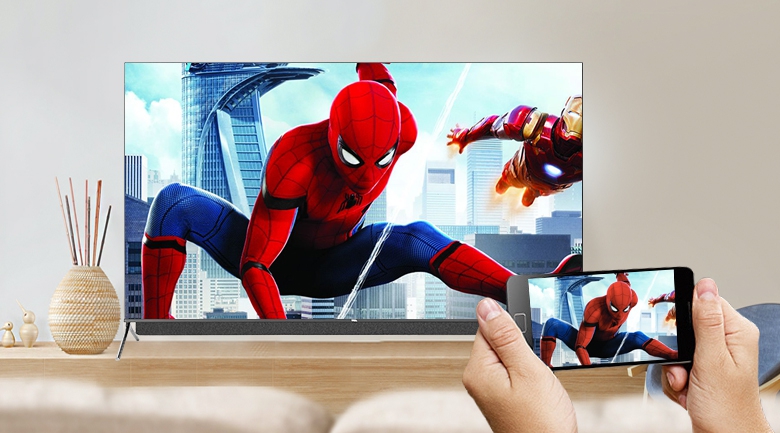 Android Tivi QLED TCL 4K 55 inch 55C815 - Google Cast