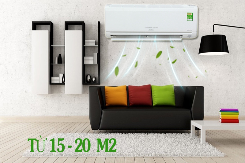 Máy lạnh tiết kiệm điện cho không gian nhỏ 15-20m2