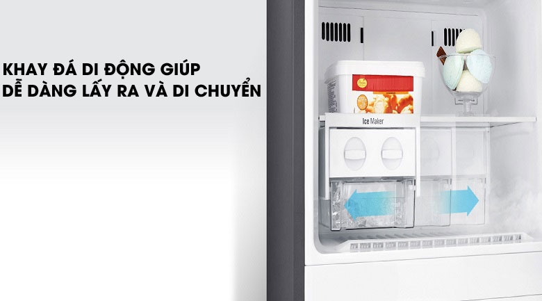 Khay đá di động - Tủ lạnh LG Inverter 315 lít GN-D315S
