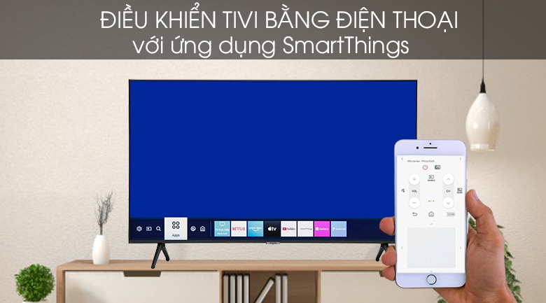 Smart Tivi Samsung 4K 43 inch UA43TU7000 - SmartThings