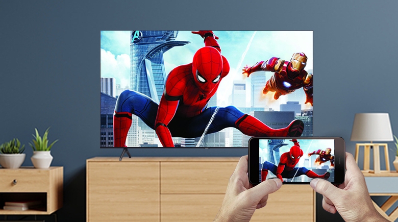 Smart Tivi Samsung 4K 43 inch UA43TU7000 - Chiếu màn hình