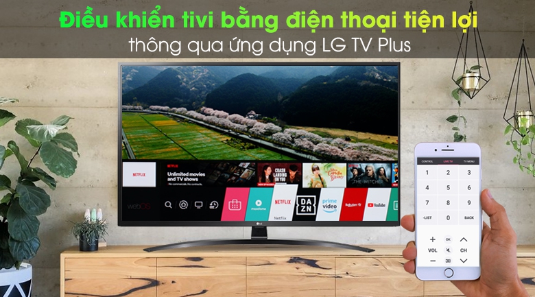 LG TV Plus - Smart Tivi LG 4K 43 inch 43UN7400PTA