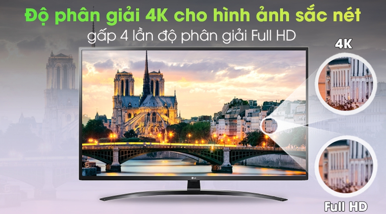 Ultra HD 4K - Smart Tivi LG 4K 43 inch 43UN7400PTA